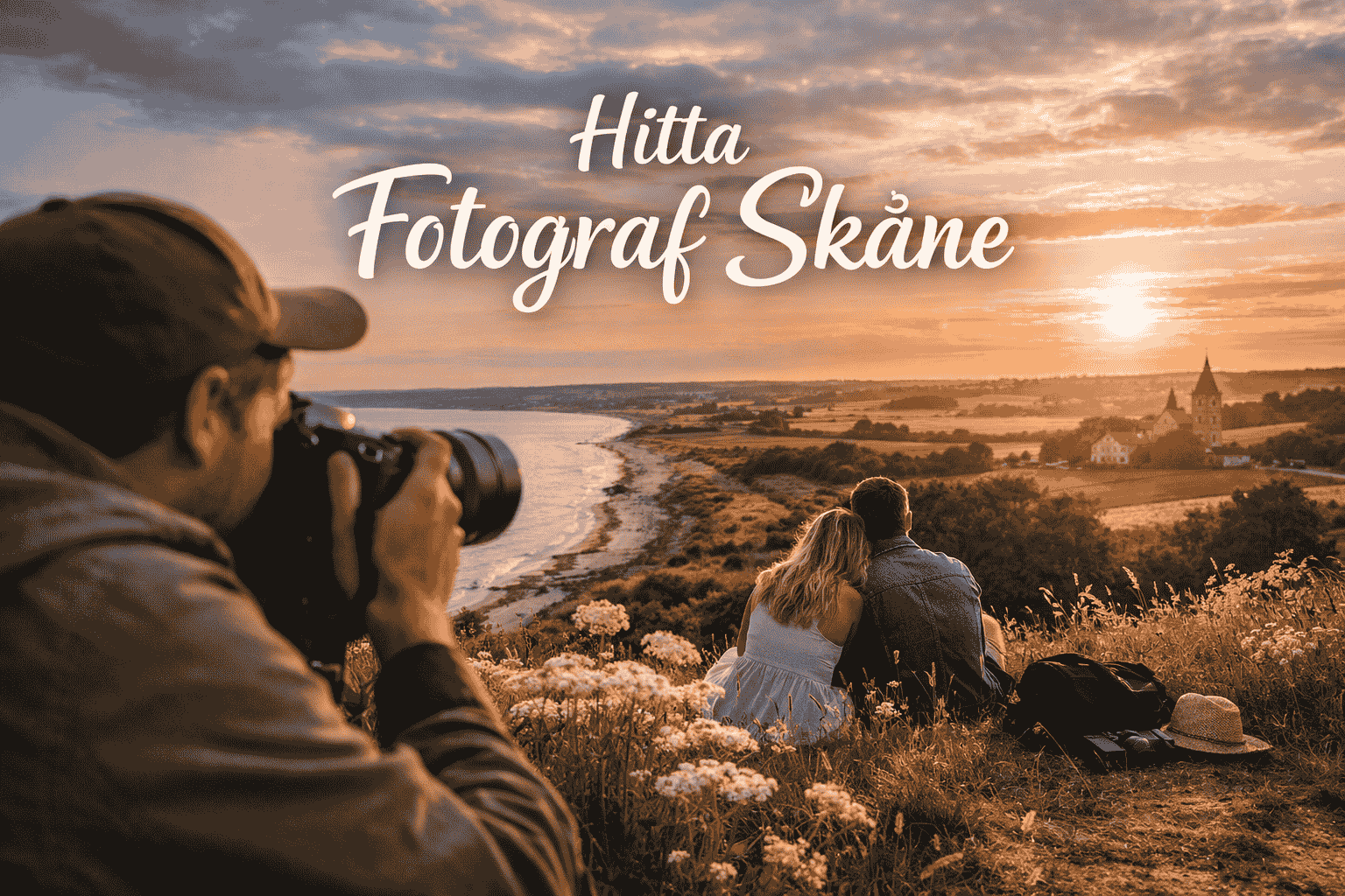 En bröllopsfotografering i Skåne